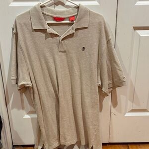 Izod Light Tan Polo Shirt